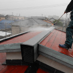 8.屋根水洗い