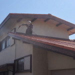 3.屋根水洗い