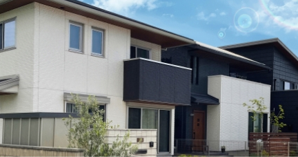 綺麗な一戸建ての外観