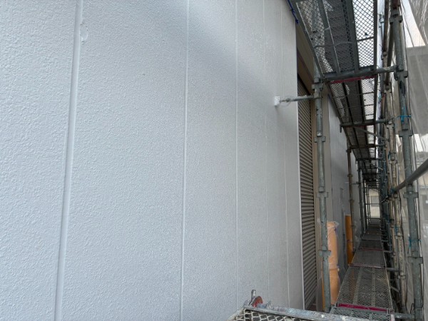 いなべ市_工場外壁塗装_上塗り後