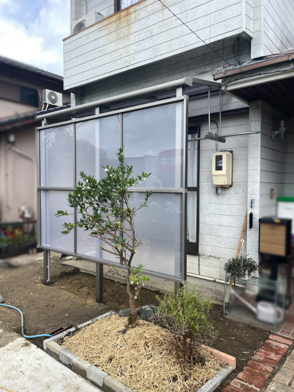 四日市市H様_テラス施工後