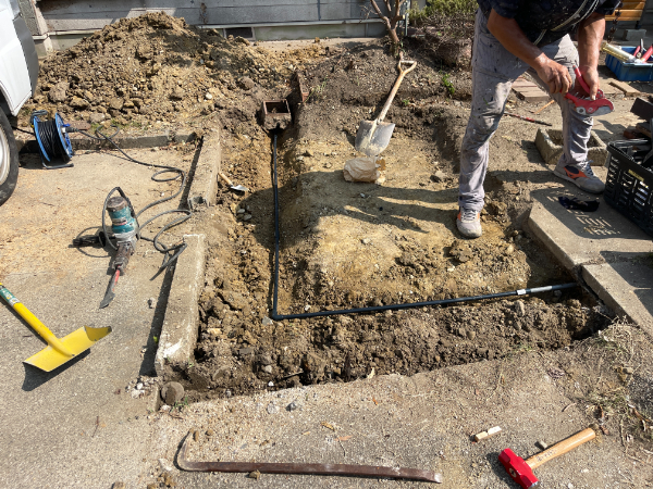 四日市市_H様_散水栓移設3