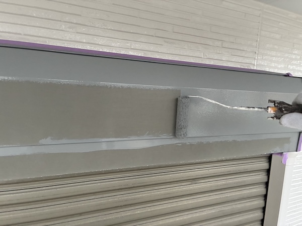 シャッターボックス下塗⑥