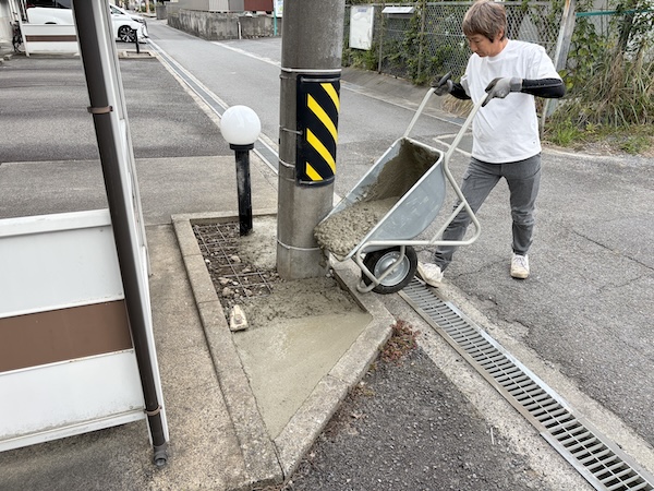 コンクリート打設③