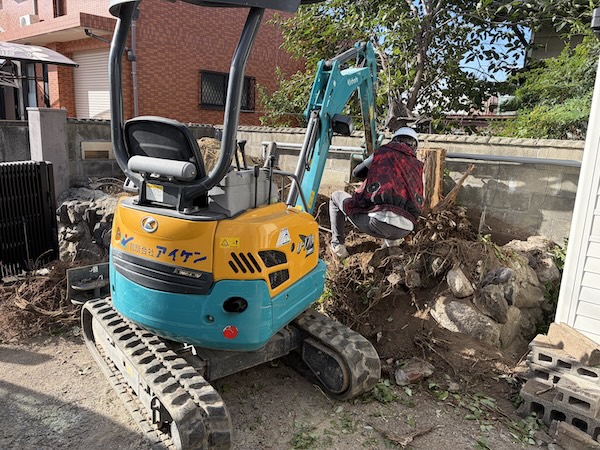 四日市M様邸樹木撤去②