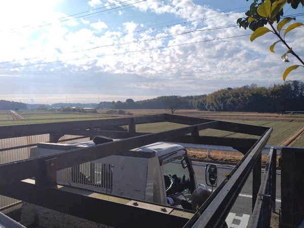 四日市市-Y様邸-カーポート-骨組み