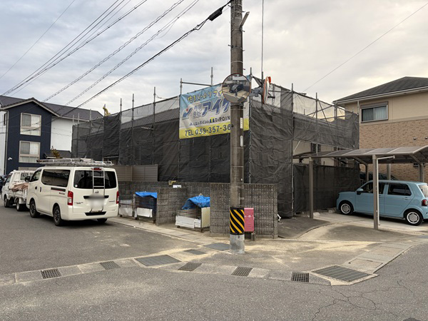 四日市市-K様-足場