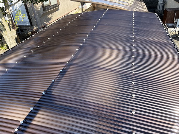 四日市市-Y様邸-カーポート-波板張り2