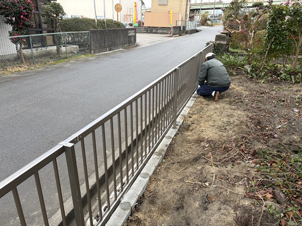 四日市市-I様邸-フェンス設置