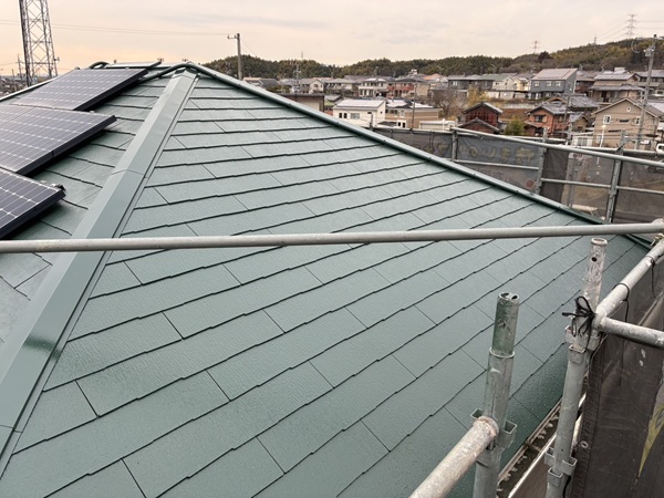 朝日町-S様邸-屋根-完了