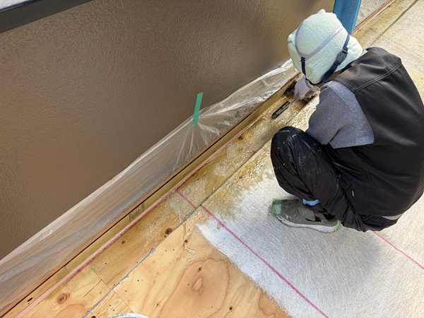 四日市市-N様邸-FRP防水-マット張り