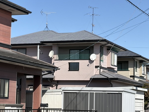 菰野市-F様邸-屋根塗装-施工前