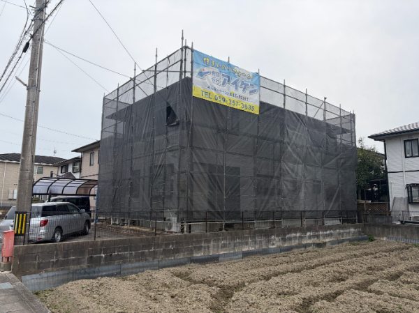 四日市市-Y様邸-足場