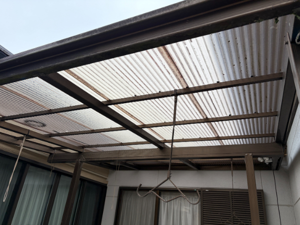 四日市市N様邸-波板-施工前