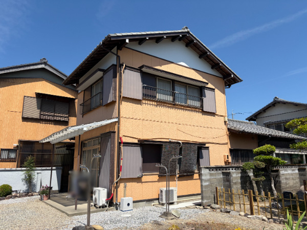四日市市-I様邸-外壁塗装-施工前